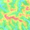 Carte topographique Saint-Amans, altitude, relief