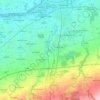Carte topographique 59597, altitude, relief