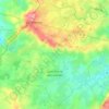 Carte topographique Saint-Pierre-des-Landes, altitude, relief