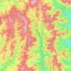 Carte topographique 69870, altitude, relief