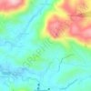 Carte topographique Thookupalam, altitude, relief