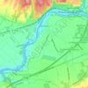 Carte topographique Eymeux, altitude, relief