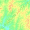 Carte topographique Orelope, altitude, relief
