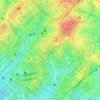 Carte topographique Lixeira, altitude, relief