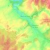 Carte topographique Ménil-sur-Saulx, altitude, relief