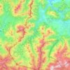 Carte topographique 64430, altitude, relief