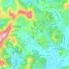 Carte topographique Jaxu, altitude, relief
