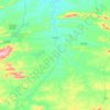 Carte topographique Aurora, altitude, relief