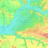Carte topographique Communauté d'agglomération de la Région de Compiègne et de la Basse Automne, altitude, relief