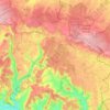 Carte topographique 61290, altitude, relief