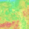 Carte topographique Town of Iron River, altitude, relief