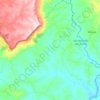 Carte topographique São Benedito das Areias, altitude, relief