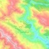 Carte topographique Ooraman, altitude, relief