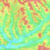 Carte topographique Agnetheln, altitude, relief