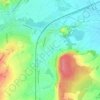Carte topographique Marcilly-sur-Tille, altitude, relief