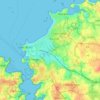 Carte topographique 35400, altitude, relief