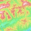 Carte topographique Turnau, altitude, relief