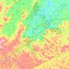 Carte topographique Argirita, altitude, relief