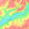 Carte topographique Rollancourt, altitude, relief