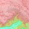Carte topographique ཉིང་ཁྲི་གྲོང་ཁྱེར། / 林芝市 / Nyingchi, altitude, relief