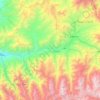 Carte topographique ولسوالی اندراب, altitude, relief