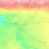 Carte topographique Gooding County, altitude, relief