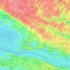 Carte topographique 44220, altitude, relief