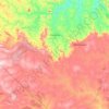 Carte topographique Tremedal, altitude, relief