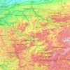 Carte topographique Lenne, altitude, relief