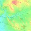 Carte topographique Yuma County, altitude, relief