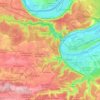 Carte topographique 76500, altitude, relief
