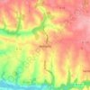 Carte topographique Almayrac, altitude, relief