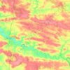 Carte topographique 35320, altitude, relief