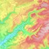 Carte topographique 88340, altitude, relief
