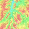 Carte topographique 88300, altitude, relief