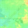 Carte topographique Moorland Township, altitude, relief