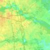 Carte topographique Spring, altitude, relief