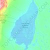 Carte topographique Lake Frome, altitude, relief