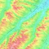 Carte topographique Puymaurin, altitude, relief