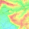 Carte topographique Montchevrel, altitude, relief
