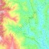 Carte topographique Mapula, altitude, relief
