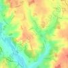Carte topographique Great Maplestead, altitude, relief