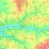 Carte topographique 87200, altitude, relief