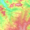 Carte topographique Champignol-lez-Mondeville, altitude, relief