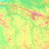 Carte topographique Paranaíta, altitude, relief
