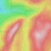 Carte topographique Little Rock Pond, altitude, relief