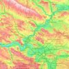 Carte topographique Val-d'Oise, altitude, relief