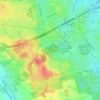 Carte topographique Laurentian West, altitude, relief
