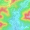 Carte topographique 70290, altitude, relief