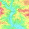 Carte topographique Val d'Oust, altitude, relief